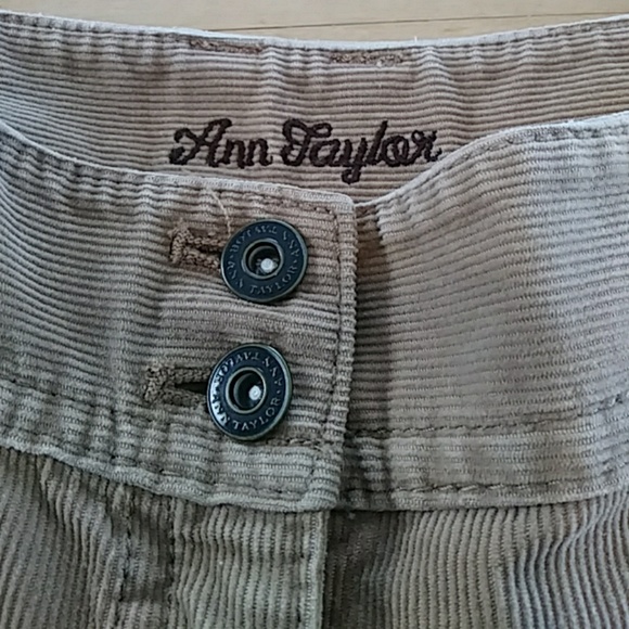 ANN TAYLOR CORDUROY PANTS - Picture 3 of 8